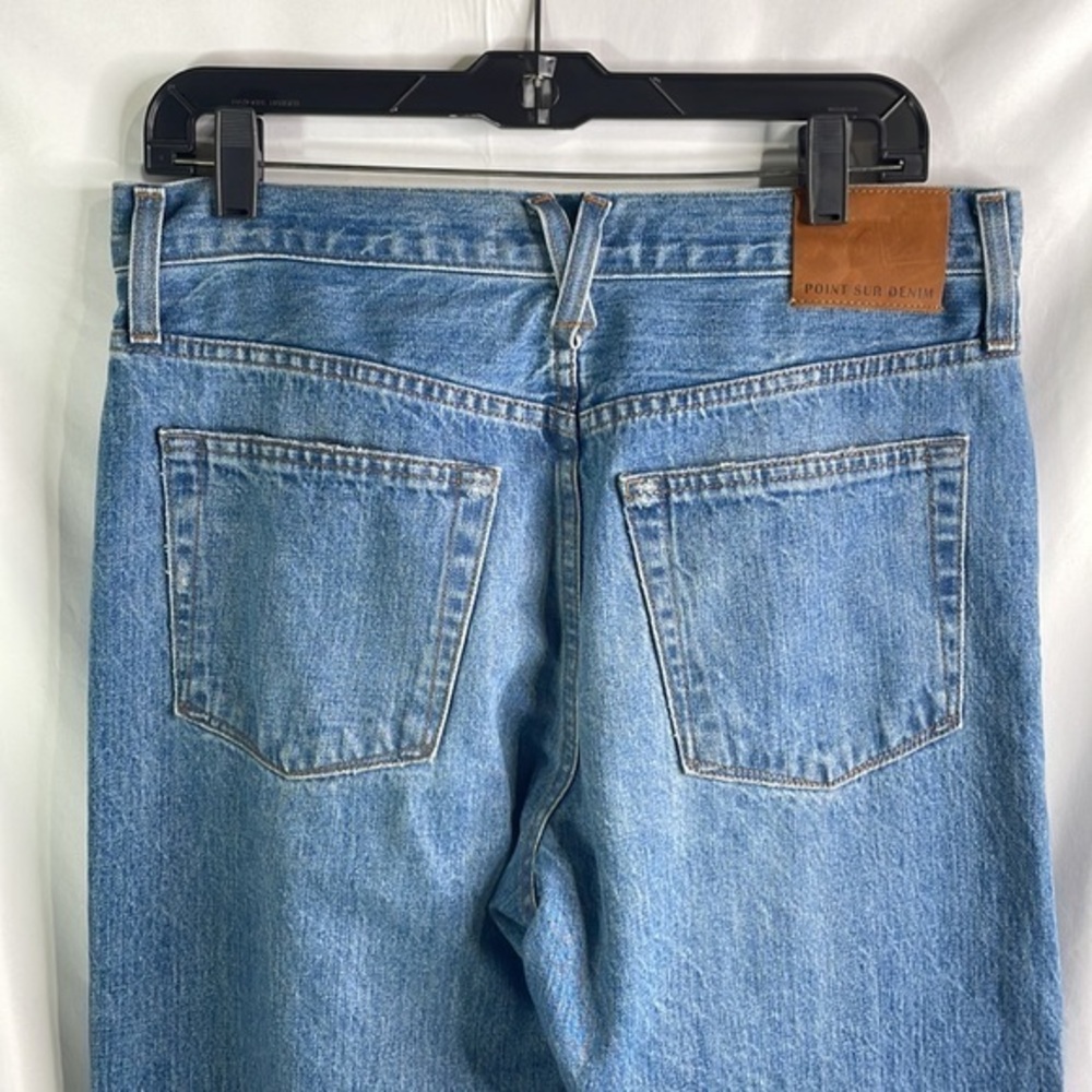 Point Sur Denim Women's Light Blue High-Waist Jeans